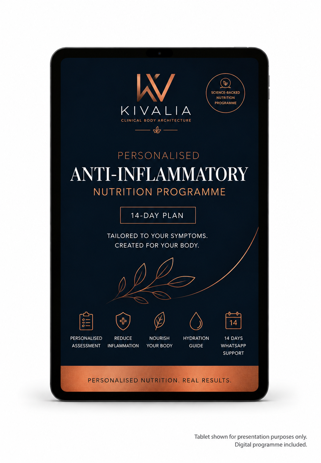 Personalised Anti-Inflammatory Programme