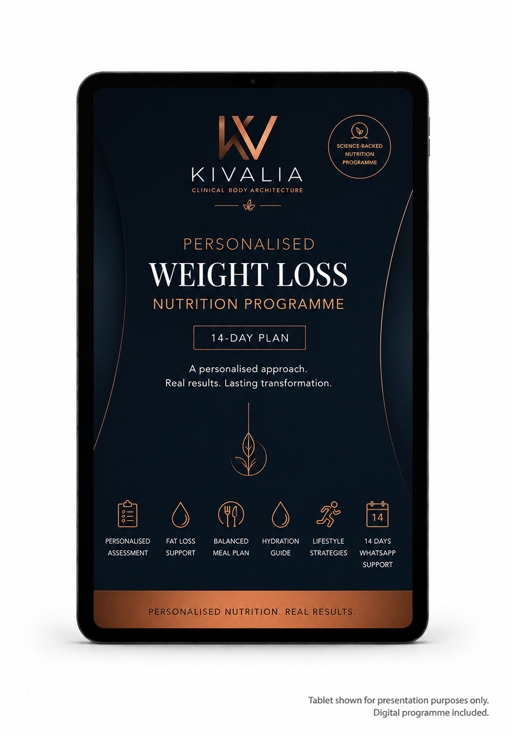 Personalised Weight Loss Programme