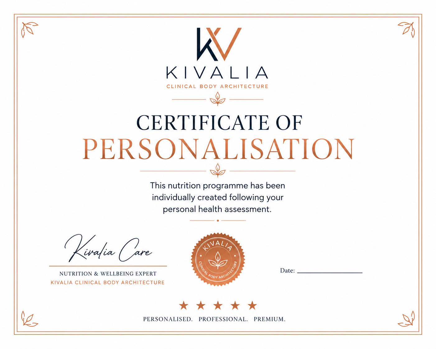 Personalised Craving Control Programme