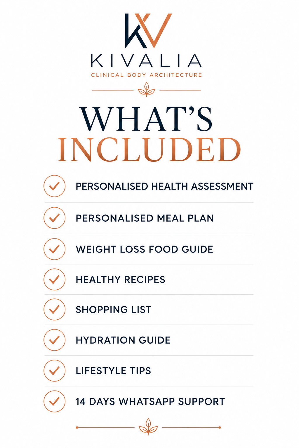 Personalised Weight Loss Programme