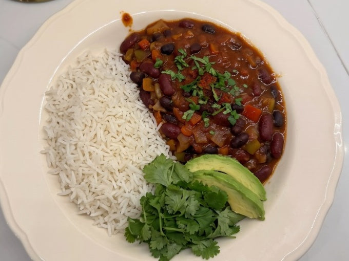 Comforting Kidney Bean Stew with Rice — Kivalia 15 Easy Dinners on a Budget